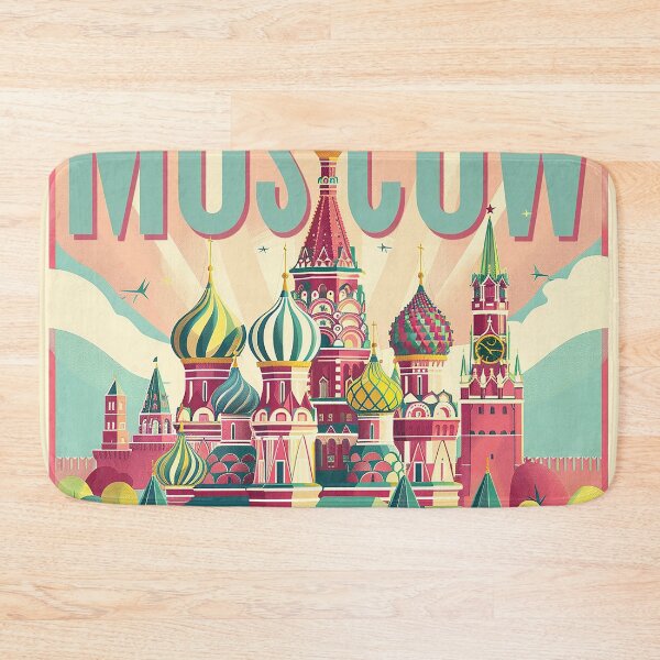 Item preview, Moscow Art Moscow Print designed and sold by nomiraclehere.