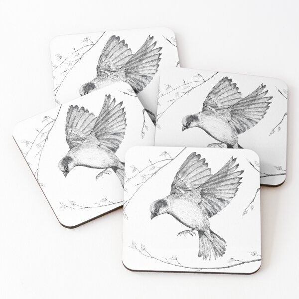 Item preview, Sparrow Pen Illustration designed and sold by Katie O Illustration.