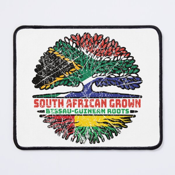 Item preview, Guinea-Bissau Bissau-Guinean South African South Africa Tree Roots Flag designed and sold by FlagX.