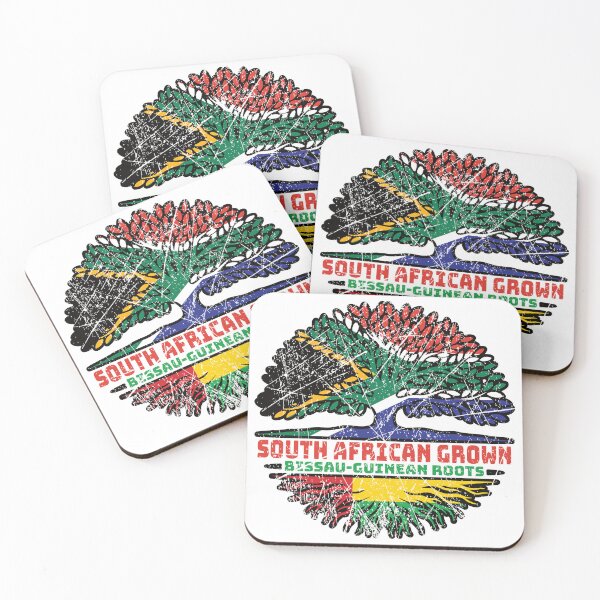Item preview, Guinea-Bissau Bissau-Guinean South African South Africa Tree Roots Flag designed and sold by FlagX.