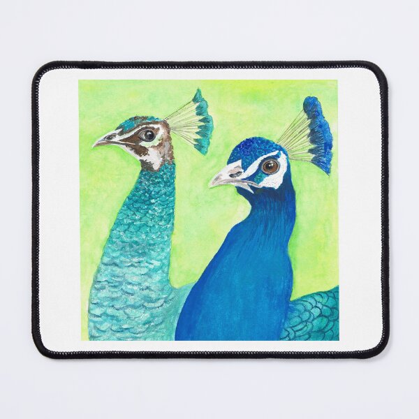 Item preview, Peahen and Peacock designed and sold by Alison Crowe.