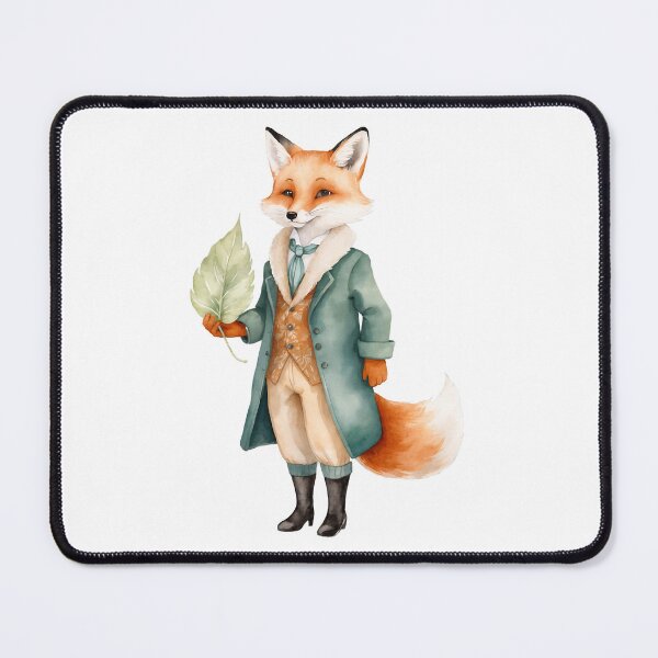Item preview, Charming Watercolor Fox designed and sold by Victoria Riabov.