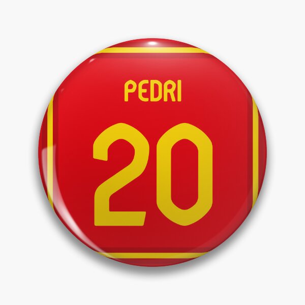 Item preview, Spain 2024 - Pedri designed and sold by On Target Sports.