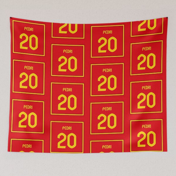 Item preview, Spain 2024 - Pedri designed and sold by On Target Sports.