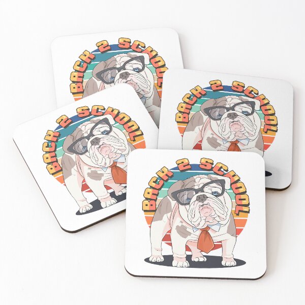 Item preview, English Bulldog Back To School Nerdy Teachers Pet designed and sold by Nosek1ng.