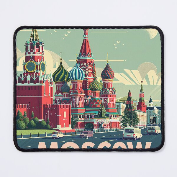Item preview, Moscow Art Moscow Print designed and sold by nomiraclehere.
