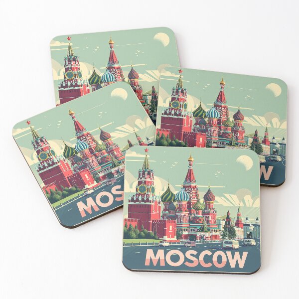 Item preview, Moscow Art Moscow Print designed and sold by nomiraclehere.
