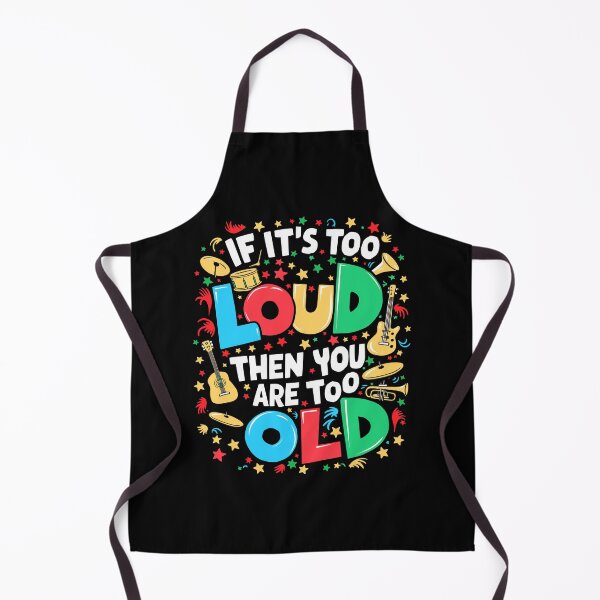 Item preview, If it's To Loud Sound System kids playful colouful guitar drums trumpet designed and sold by w1ckerman.