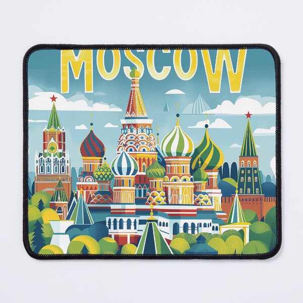 Item preview, Moscow Art Moscow Print designed and sold by nomiraclehere.