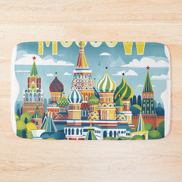 Item preview, Moscow Art Moscow Print designed and sold by nomiraclehere.