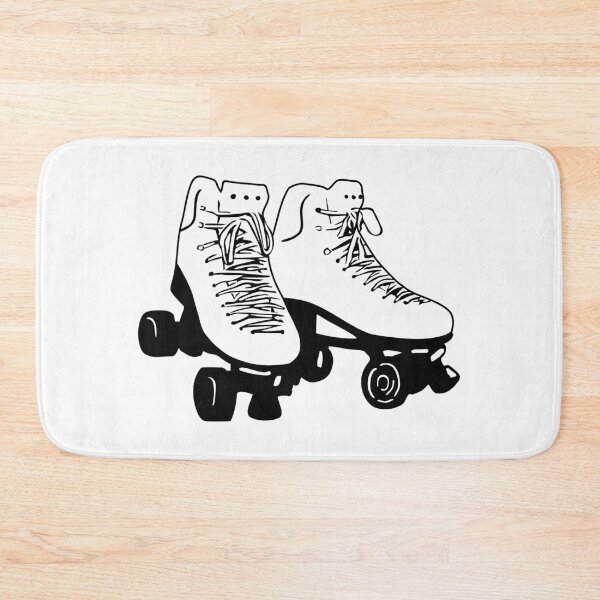 Artikelvorschau, Roller skating, roller skates, Rollschuhe entworfen und verkauft von claudiasartwork.
