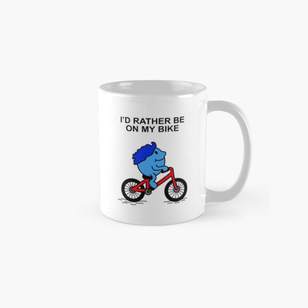 Item preview, Mr Men Id rather be on my bike Cyclist designed and sold by Scatthecat.