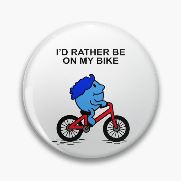 Item preview, Mr Men Id rather be on my bike Cyclist designed and sold by Scat the cat.