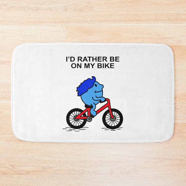 Item preview, Mr Men Id rather be on my bike Cyclist designed and sold by Scat the cat.