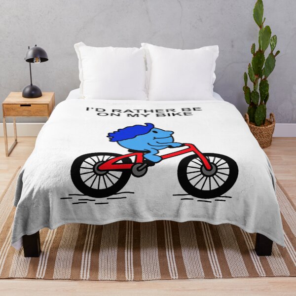 Item preview, Mr Men Id rather be on my bike Cyclist designed and sold by Scat the cat.