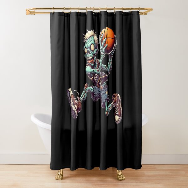 Item preview, Basketball Skeleton Halloween Funny Scary Basketball designed and sold by BlueBerry-Pengu.