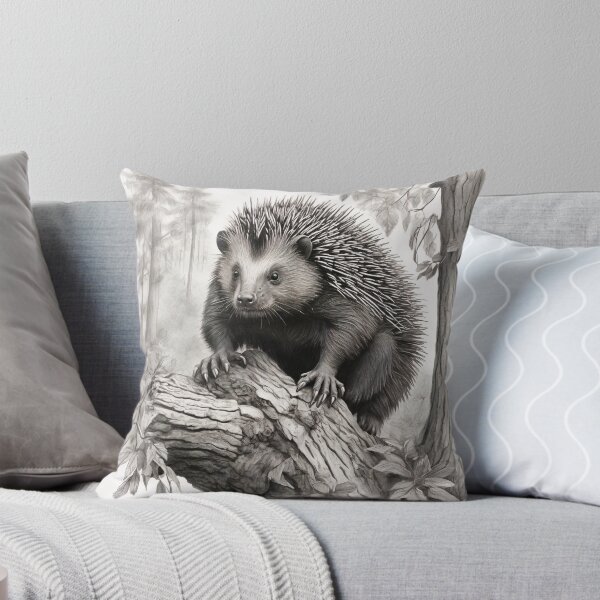 Item preview, Porcupine pencil drawing designed and sold by Pencil-Art.