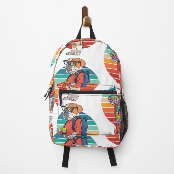 Item preview, English Bulldog Back To School Teachers Pet Student Bookworm designed and sold by Nosek1ng.
