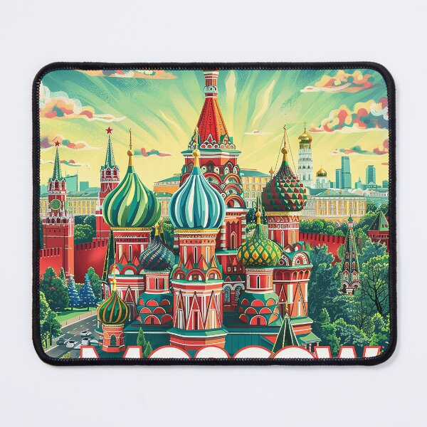 Item preview, Moscow Art Moscow Print designed and sold by nomiraclehere.
