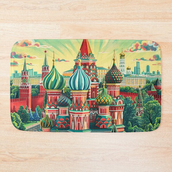 Item preview, Moscow Art Moscow Print designed and sold by nomiraclehere.