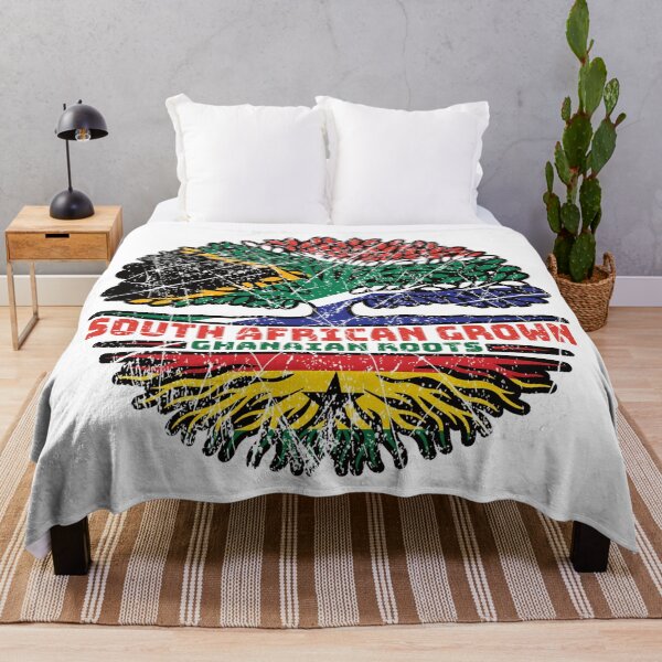 Item preview, Ghana Ghanaian South African South Africa Tree Roots Flag designed and sold by FlagX.