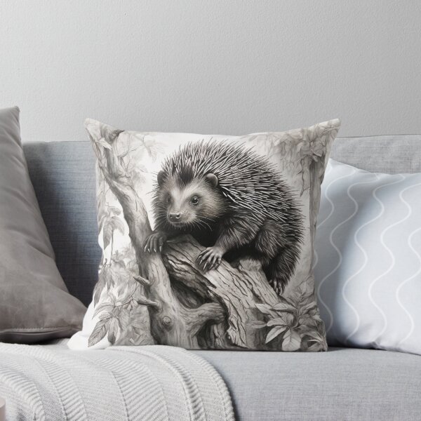 Item preview, Porcupine pencil drawing designed and sold by Pencil-Art.