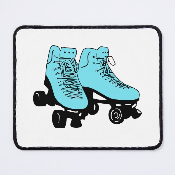 Artikelvorschau, Roller skating, roller skates, Rollschuhe entworfen und verkauft von claudiasartwork.
