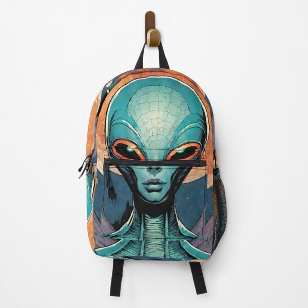 Item preview, Space Alien Retro Artwork designed and sold by Planetporridge.