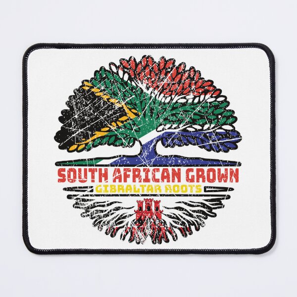 Item preview, Gibraltar Gibraltarian South African South Africa Tree Roots Flag designed and sold by FlagX.