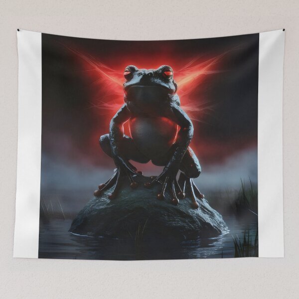 Item preview, Frog hero. designed and sold by MyHappyArtShop.