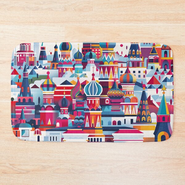Item preview, Moscow Art Moscow Print designed and sold by nomiraclehere.