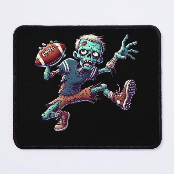 Item preview, Football Skeleton Halloween Funny Scary Football designed and sold by BlueBerry-Pengu.