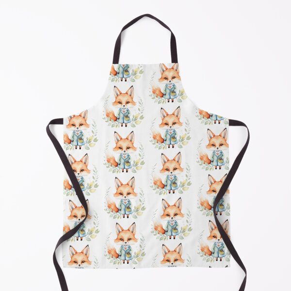 Item preview, Adorable Watercolor Fox Character designed and sold by Victoria Riabov.