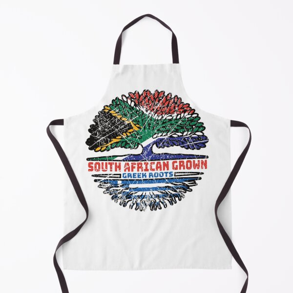 Item preview, Greece Greek South African South Africa Tree Roots Flag designed and sold by FlagX.
