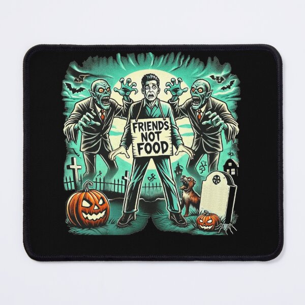 Item preview, Halloween Zombies Friends Not Food designed and sold by BlueBerry-Pengu.