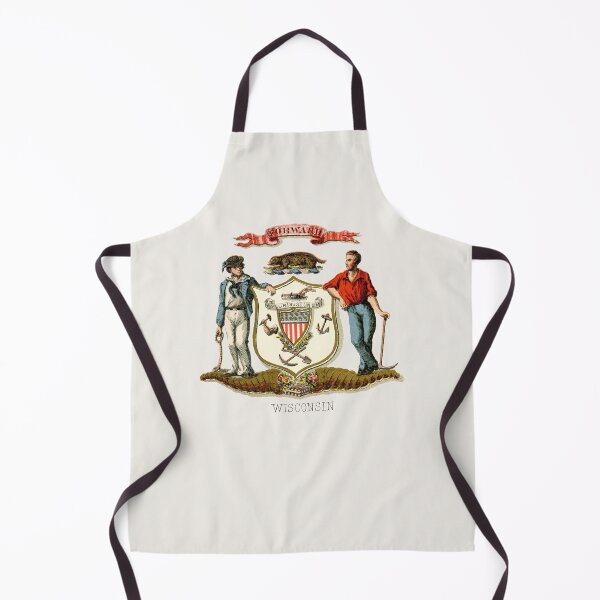 Item preview, 1876 Wisconsin Coat of Arms designed and sold by historicimage.