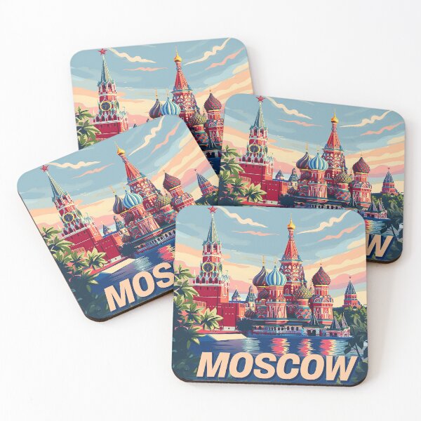 Item preview, Moscow Art Moscow Print designed and sold by nomiraclehere.