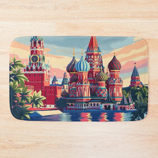 Item preview, Moscow Art Moscow Print designed and sold by nomiraclehere.