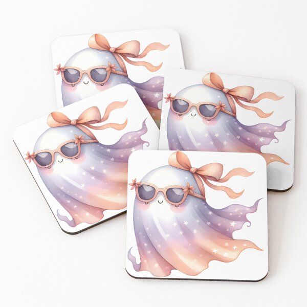 Item preview, Stylish Ghostie: Cute Spectral Charm designed and sold by ManeeStore.