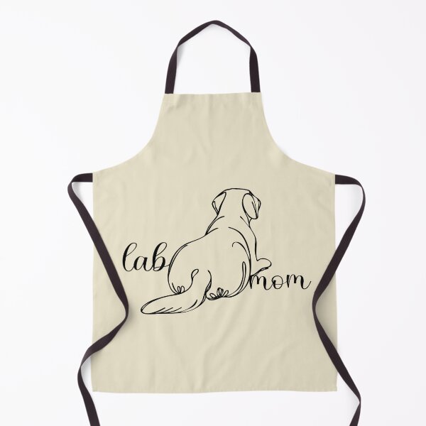Item preview, Lab mom, Labrador retriever silhouette with flowers and butterflies, Lab Mom! and colorful tropical flowers, labrador retriever lovers, gift for golden retriever lovers designed and sold by Collagedream.