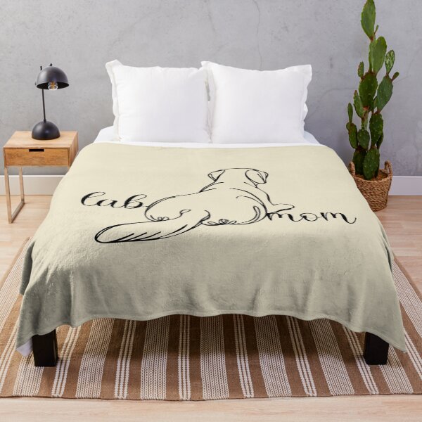 Item preview, Lab mom, Labrador retriever silhouette with flowers and butterflies, Lab Mom! and colorful tropical flowers, labrador retriever lovers, gift for golden retriever lovers designed and sold by Collagedream.