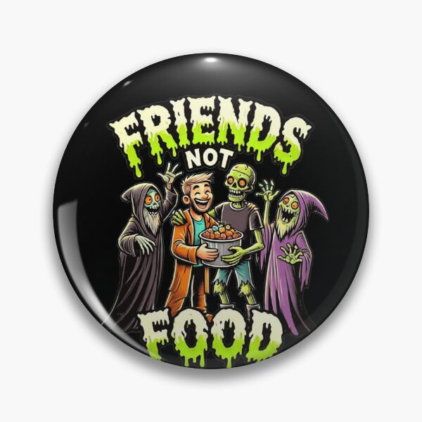 Item preview, Halloween Zombies Friends Not Food designed and sold by BlueBerry-Pengu.