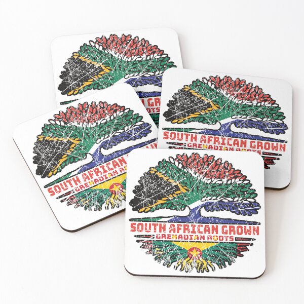 Item preview, Grenada Grenadian South African South Africa Tree Roots Flag designed and sold by FlagX.