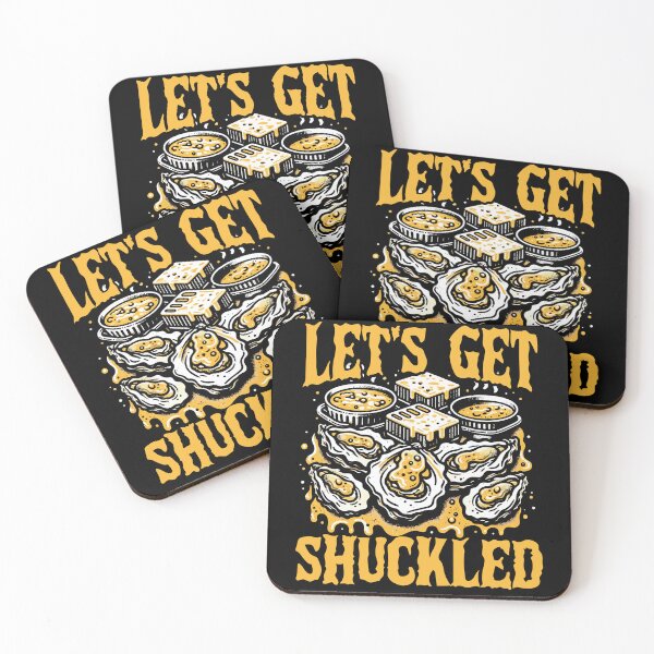 Item preview, Let's Get Shuckled Oyster Seafood Lover designed and sold by Hananiah Merch.