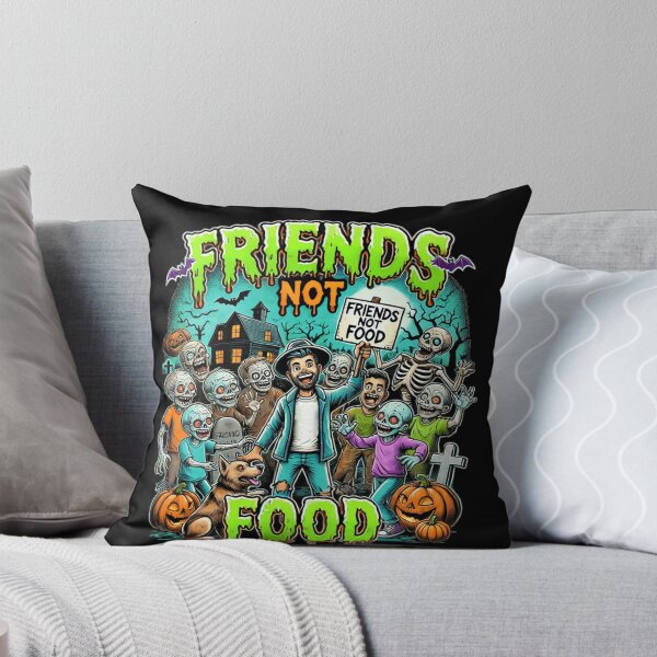 Item preview, Halloween Zombies Friends Not Food designed and sold by BlueBerry-Pengu.