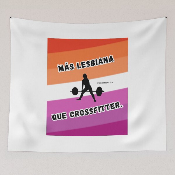 Item preview, more lesbian than crossfitter designed and sold by missiesonita.