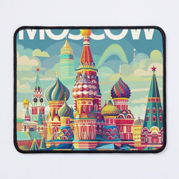 Item preview, Moscow Art Moscow Print designed and sold by nomiraclehere.
