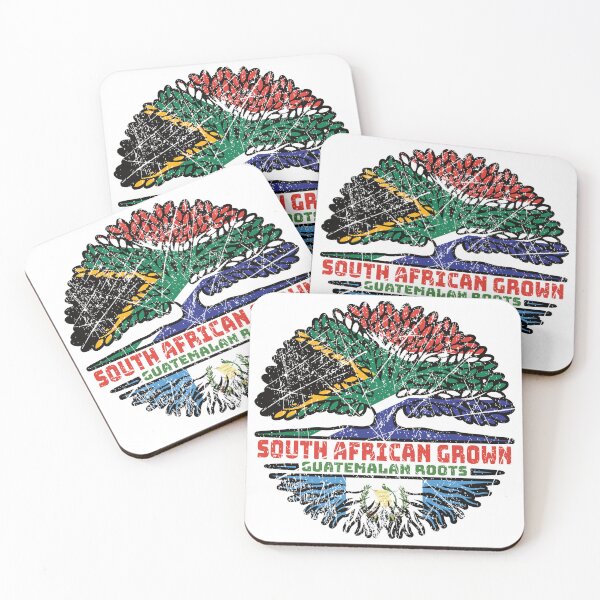 Item preview, Guatemala Guatemalan South African South Africa Tree Roots Flag designed and sold by FlagX.