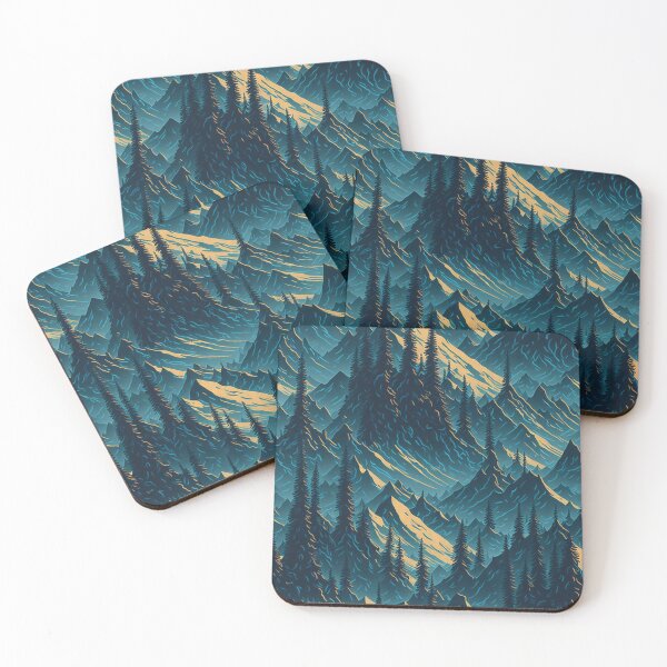 Item preview, Sunlit Peaks and Dark Pines designed and sold by Daniel Haddad.