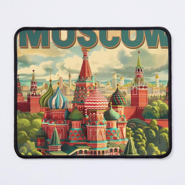 Item preview, Moscow Art Moscow Print designed and sold by nomiraclehere.